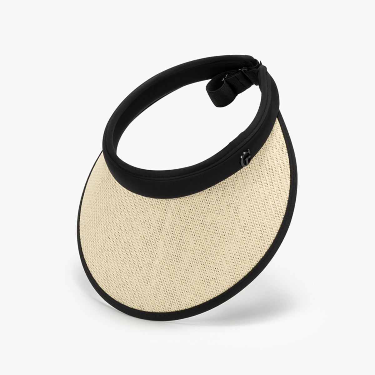 Solid Adjustable Weave Visor - Plume & Peak