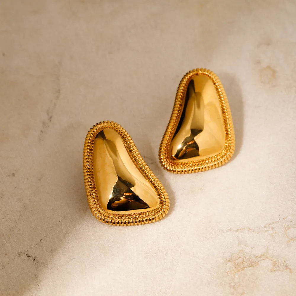 Stainless Steel Stud Earrings - Plume & Peak