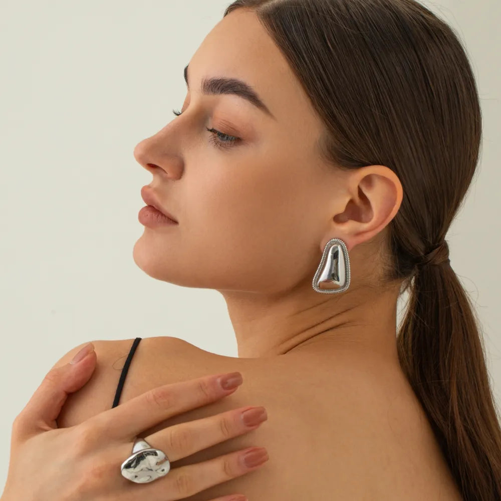 Stainless Steel Stud Earrings - Plume & Peak
