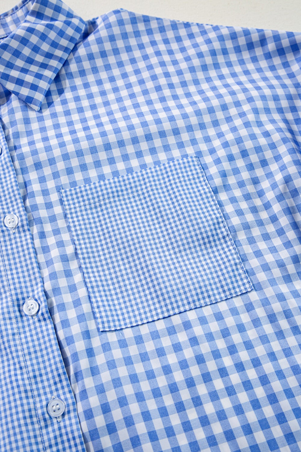 Plaid Button Up Long Sleeve Shirt - Plume & Peak