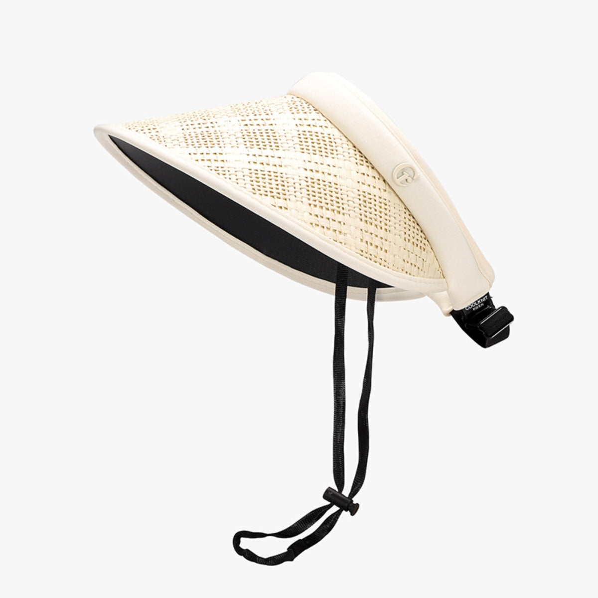 Solid Adjustable Weave Visor - Plume & Peak