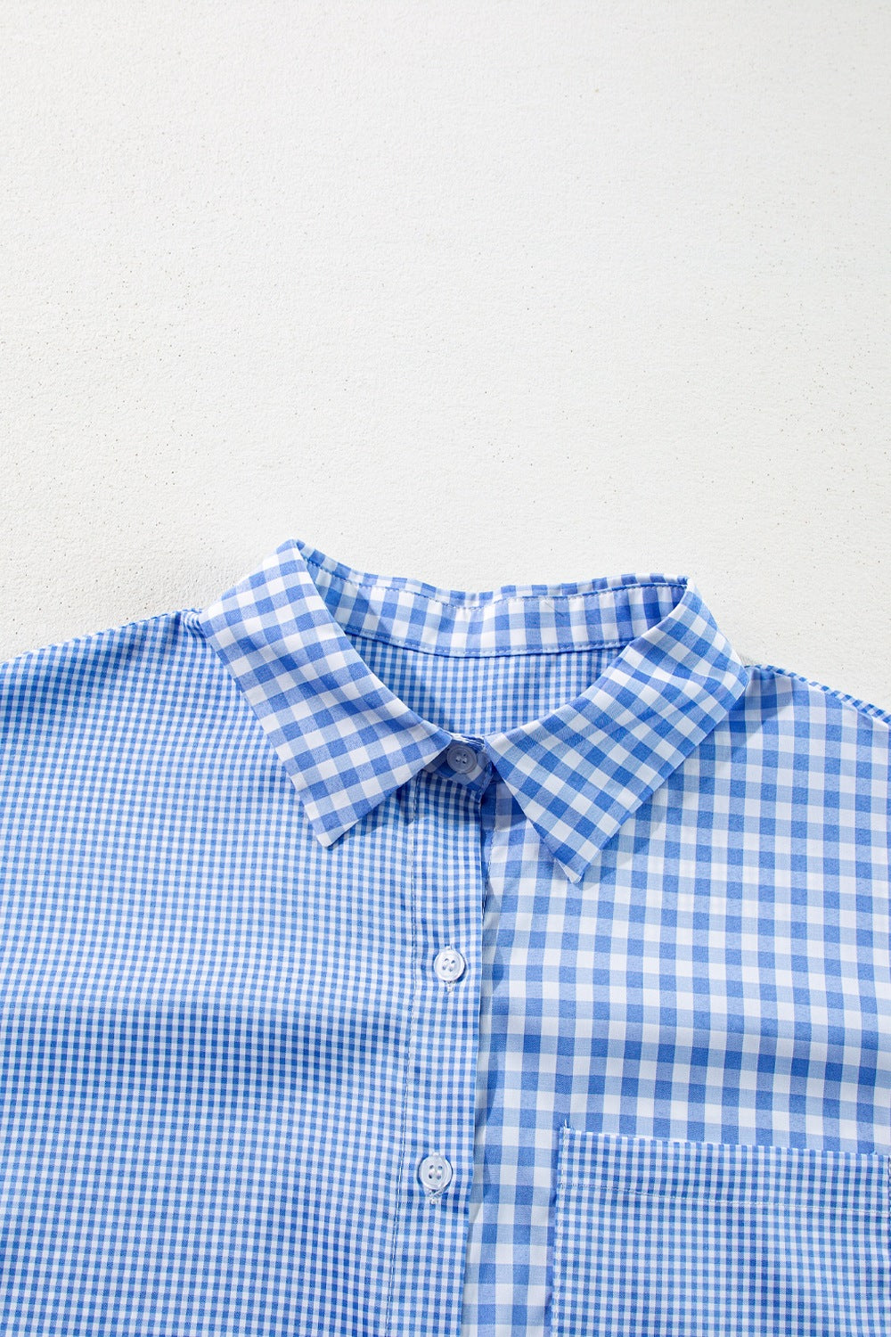 Plaid Button Up Long Sleeve Shirt - Plume & Peak