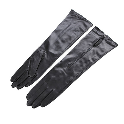 Z-Luxury Lambskin Leather Gloves – Elegant, Timeless, and Ultra-Chi - Plume & Peak