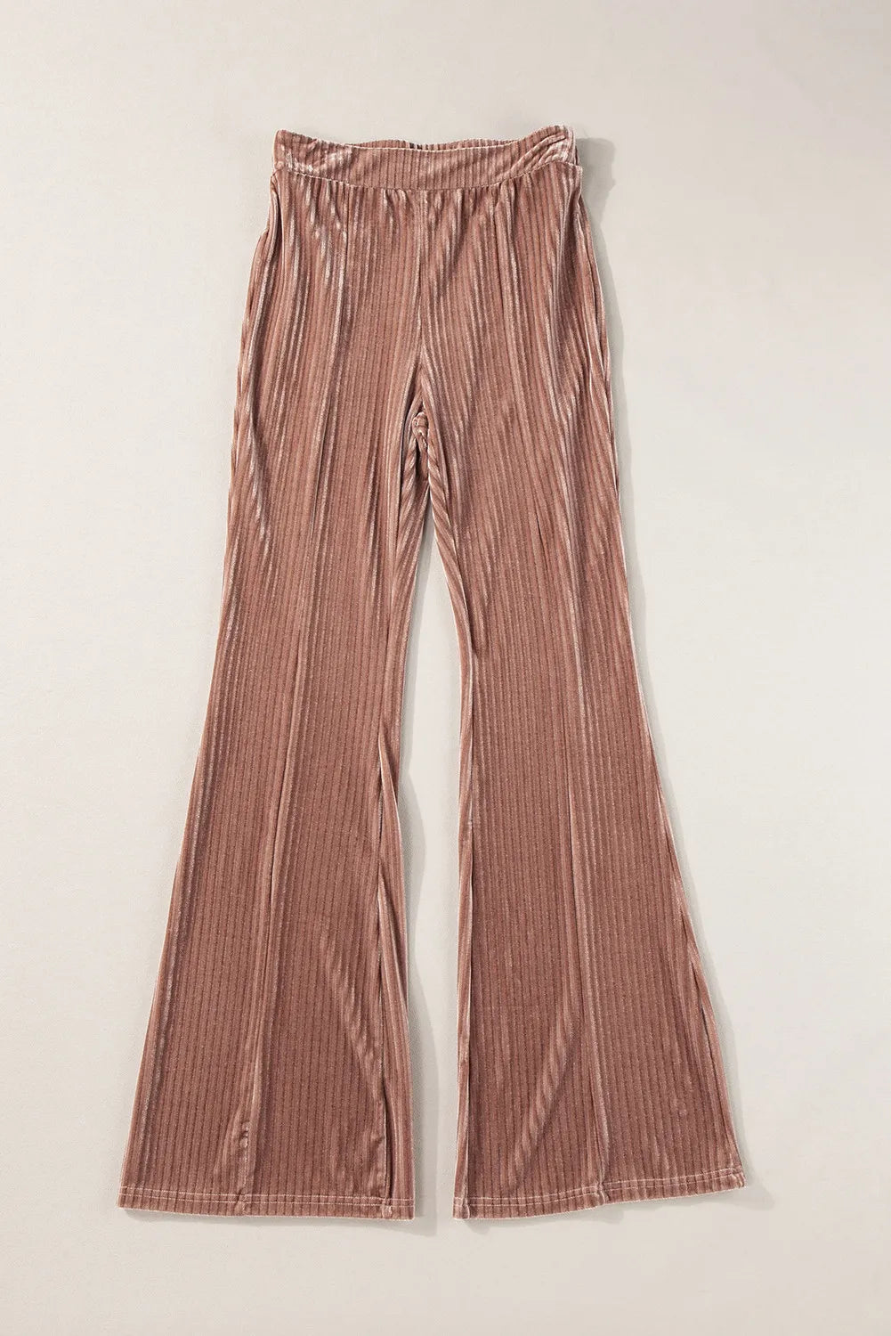 High Waist Bootcut Pants - Plume & Peak
