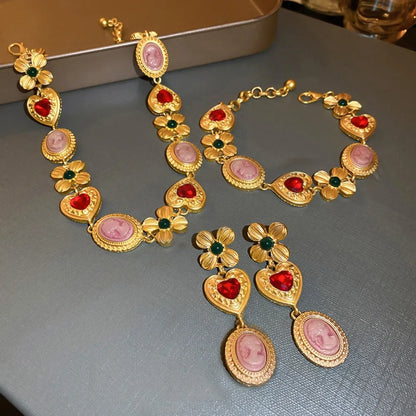 Sundara Gold Festival Necklace |Statement Choker - Plume & Peak