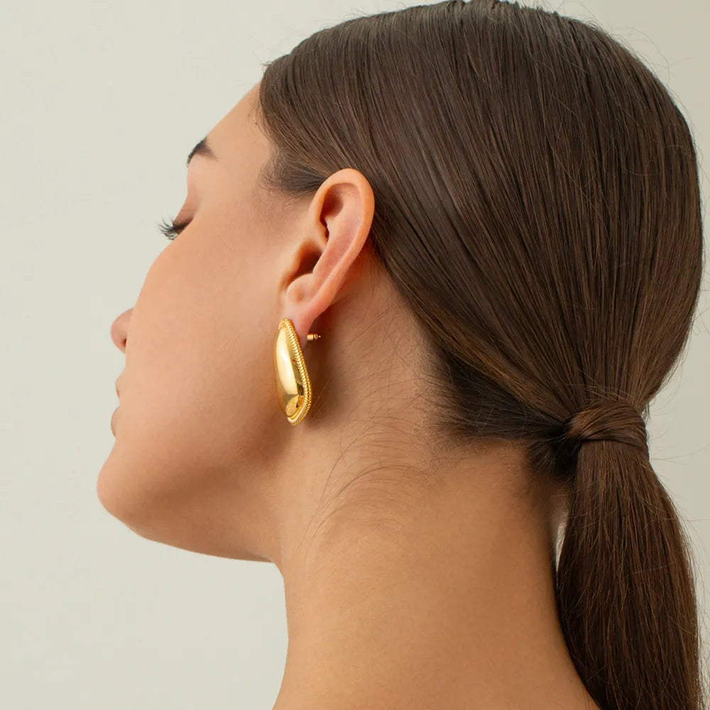Stainless Steel Stud Earrings - Plume & Peak