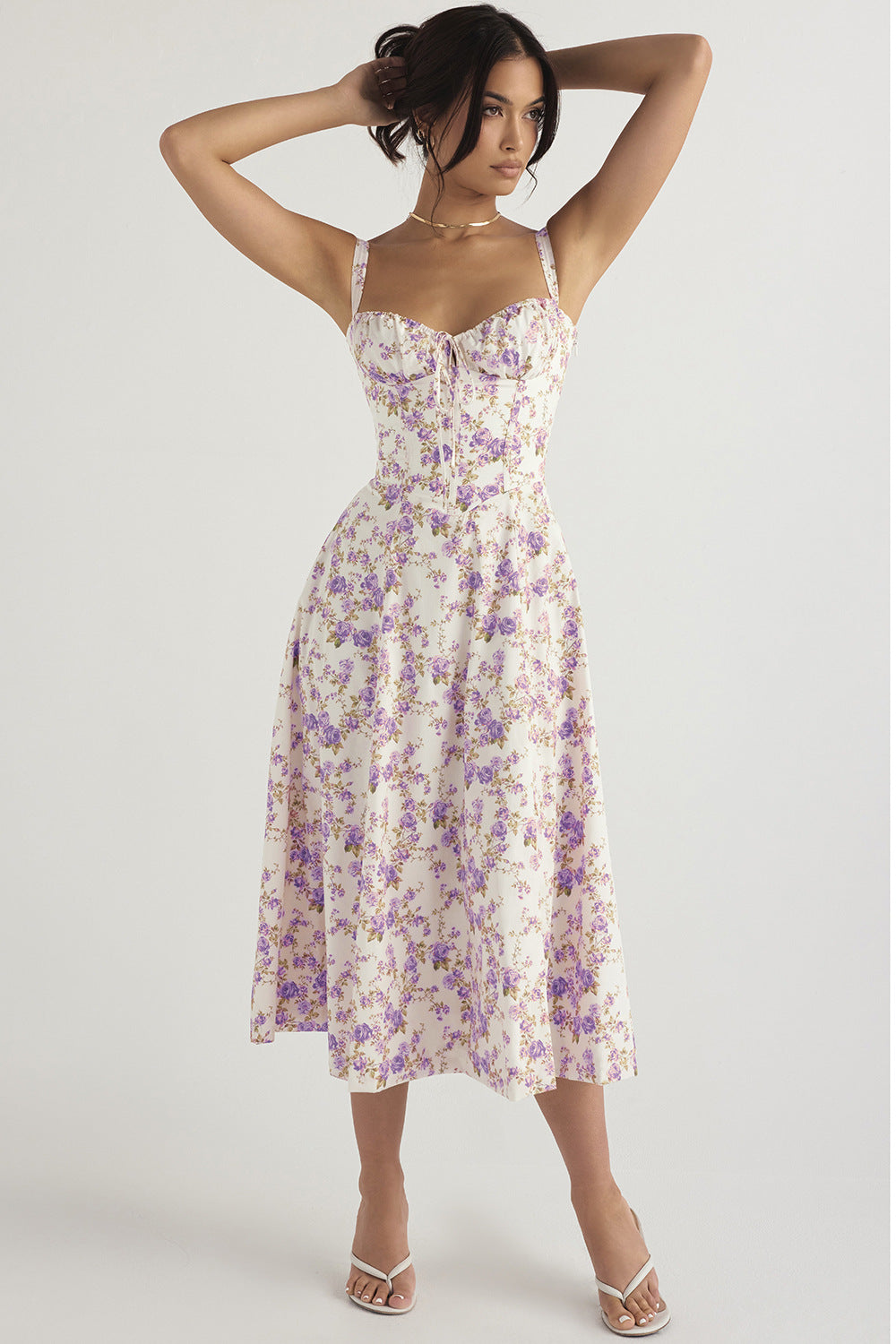 Summer Chic French Style Dress Elegant - Plume & Peak