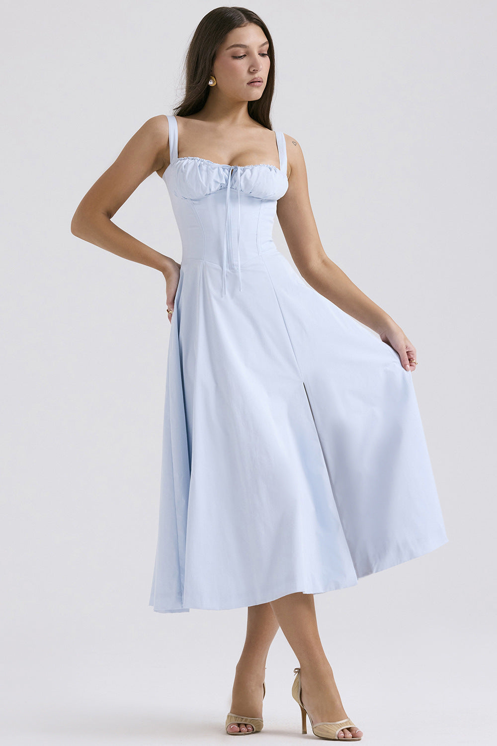 Summer Chic French Style Dress Elegant - Plume & Peak