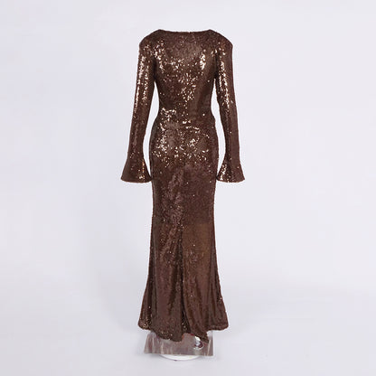 The Night Ember Gown - Plume & Peak