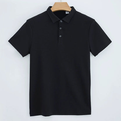 Premium DoubleFaced Cotton Polo Shirt for Men - Plume & Peak