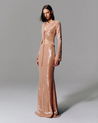The Night Ember Gown - Plume & Peak