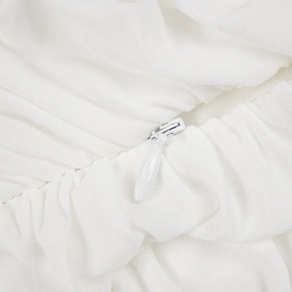 The Celestial Drape Gown – Dual-Tone Elegance - Plume & Peak