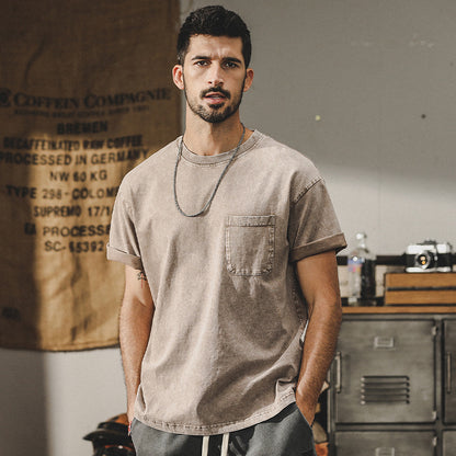 The Easywear Washed Tee – Core Collection - Plume & Peak