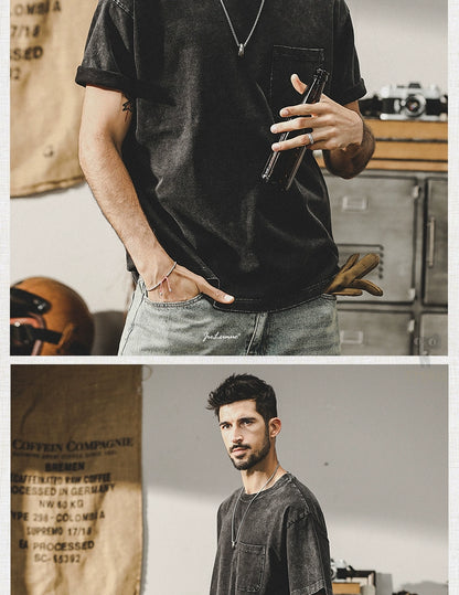 The Easywear Washed Tee – Core Collection - Plume & Peak
