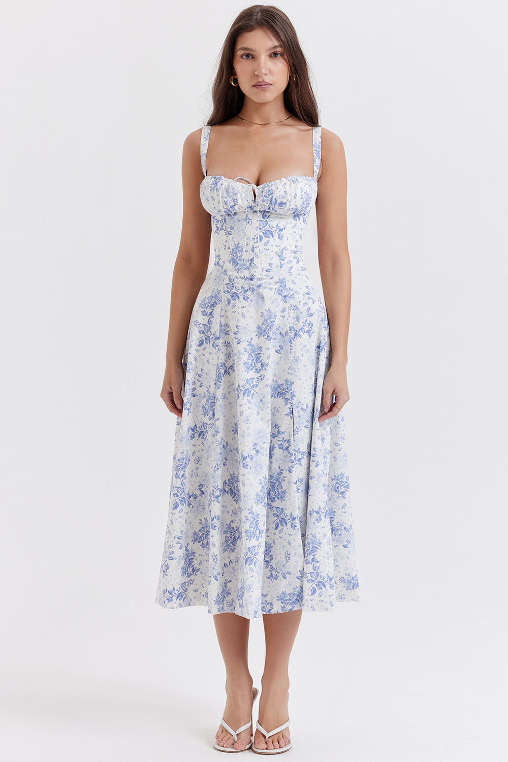 Summer Chic French Style Dress Elegant - Plume & Peak