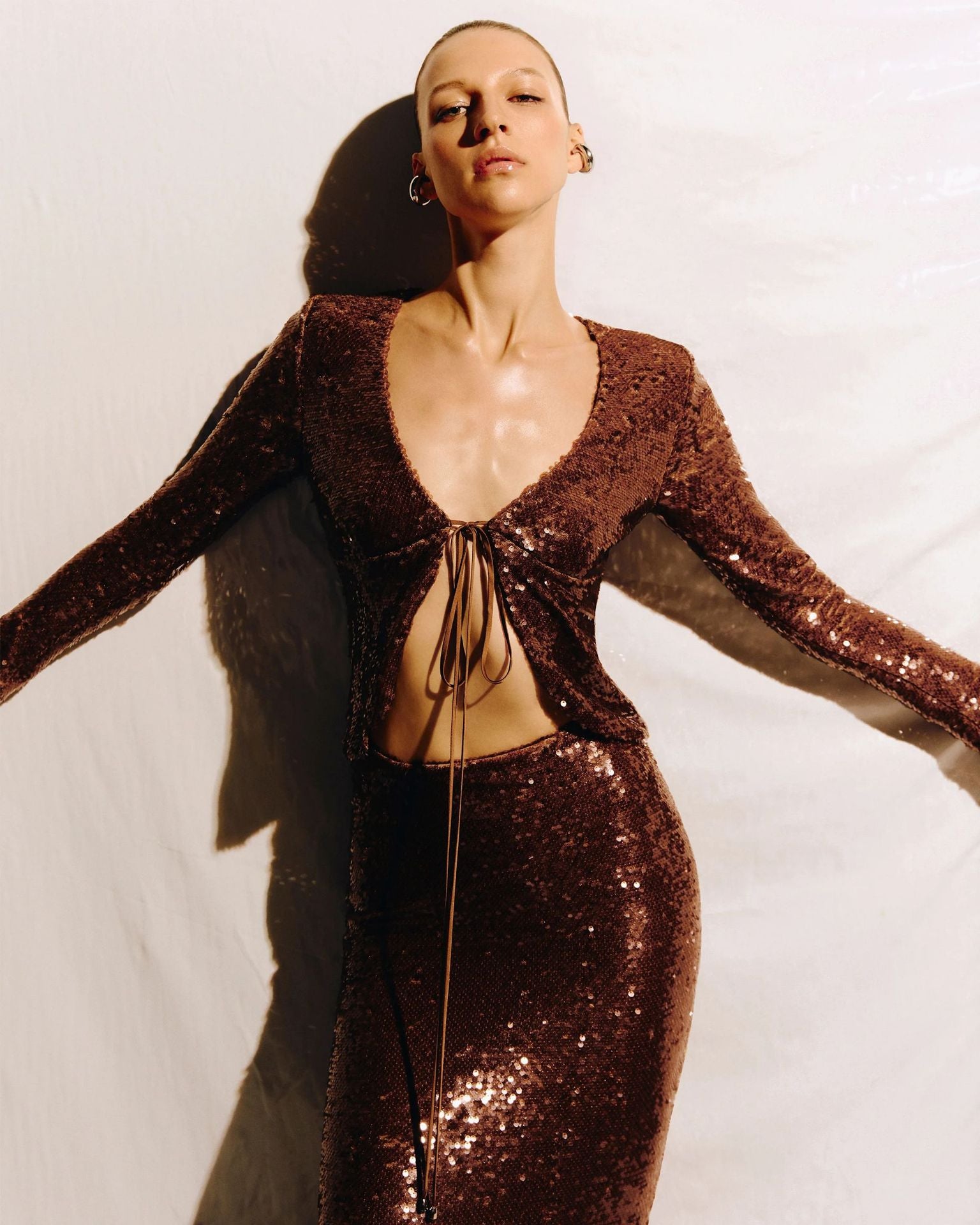 The Night Ember Gown - Plume & Peak