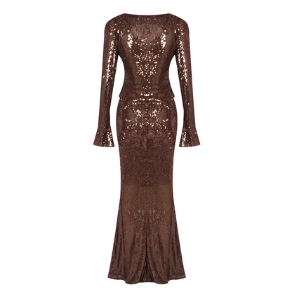 The Night Ember Gown - Plume & Peak