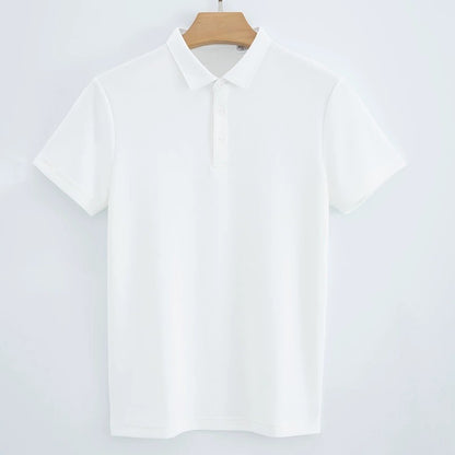 Premium DoubleFaced Cotton Polo Shirt for Men - Plume & Peak
