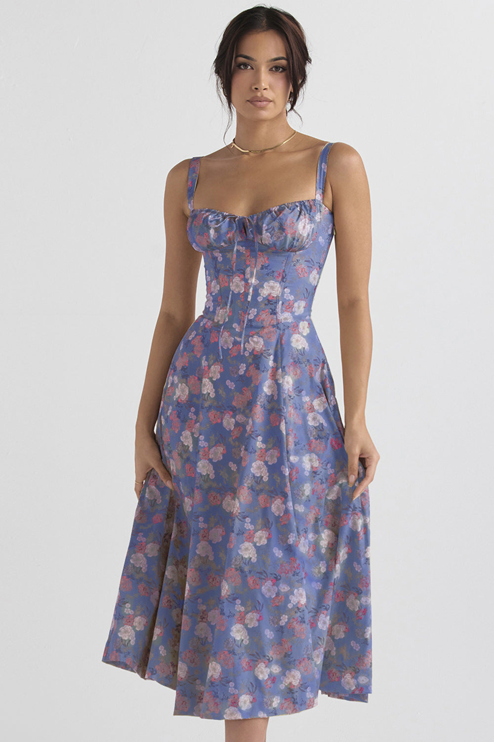 Summer Chic French Style Dress Elegant - Plume & Peak