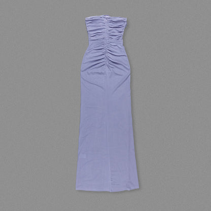 The Azure Bloom Dress - Plume & Peak