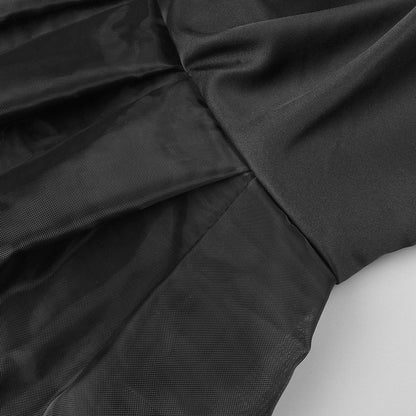 The Midnight Muse Gown – Strapless Black Mermaid Silhouette - Plume & Peak