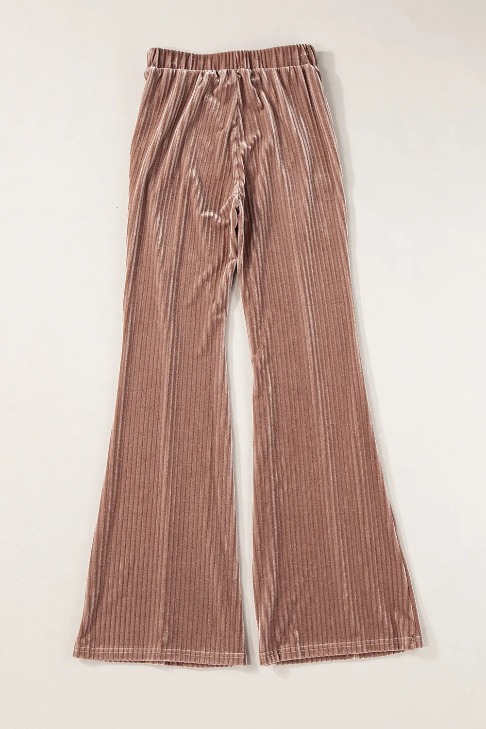 High Waist Bootcut Pants - Plume & Peak